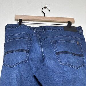 Buffalo David Bitton Axel Slim Straight Denim Jean Pant Men 36x34 Blue Straight